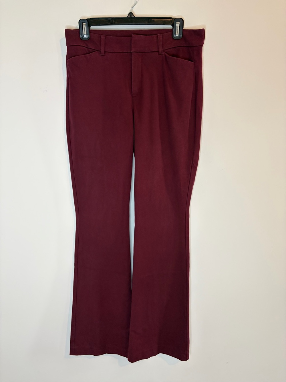 Old Navy Women's Burgundy Boot-Cut Dress Pants